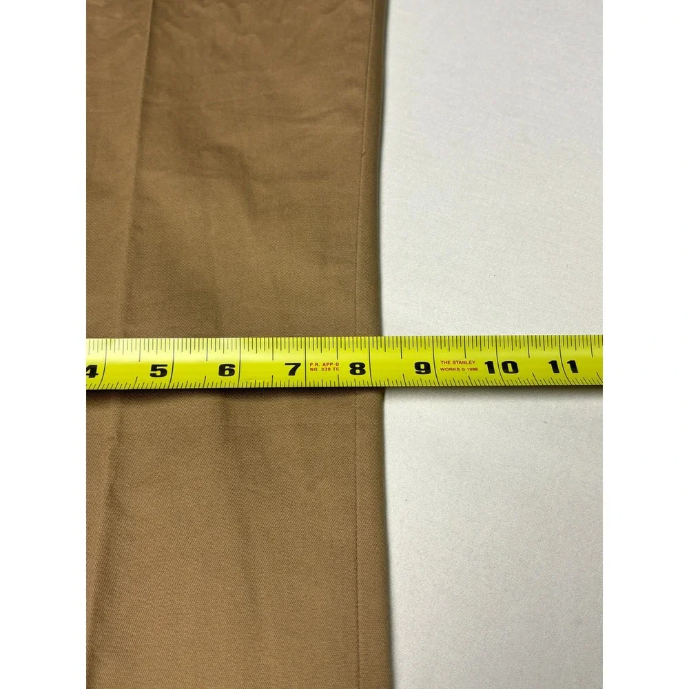 NWT Banana Republic Tailored Fit Chino Pants Mens 32x32 Khaki Brown Cotton‎